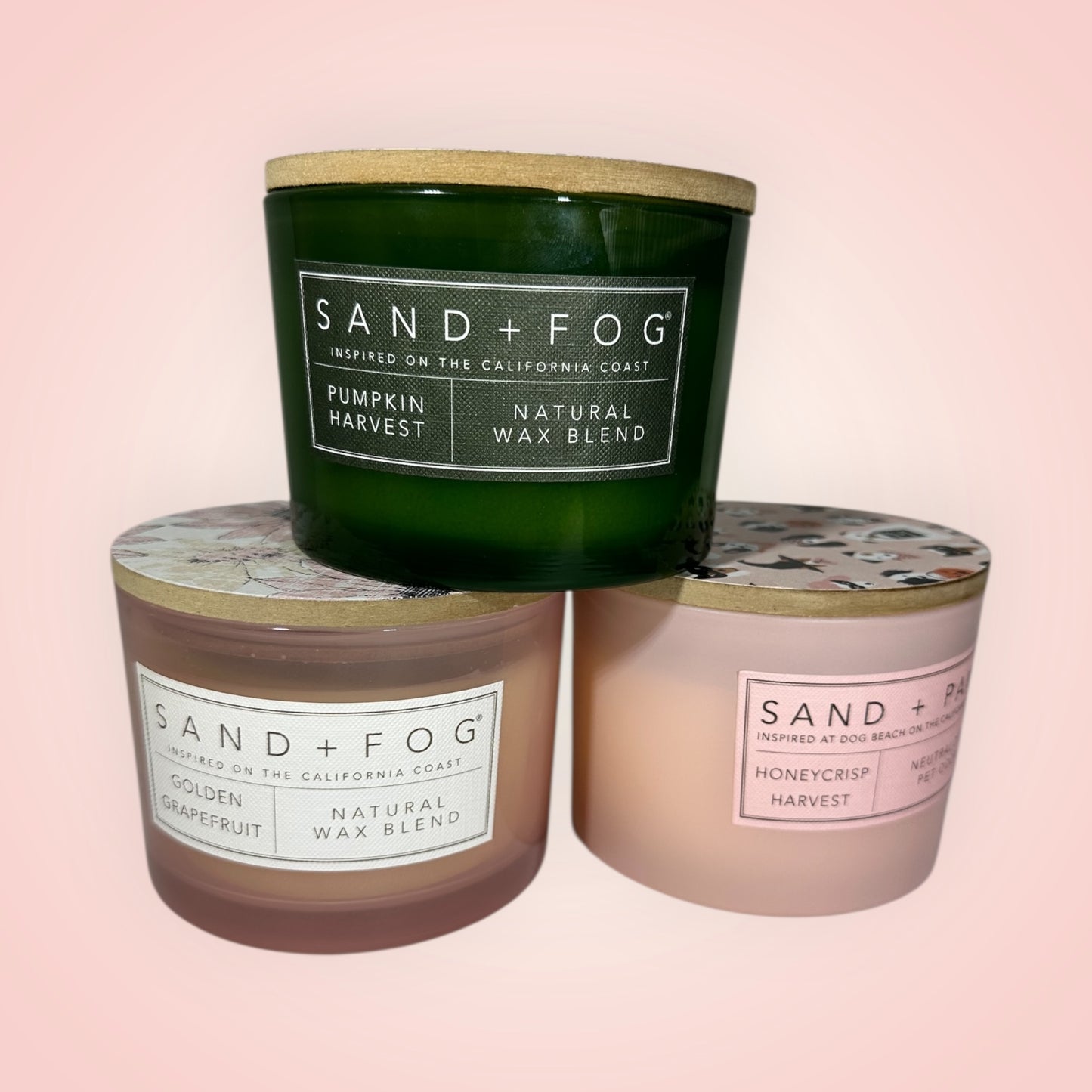 Sand + Fog Wax Candle