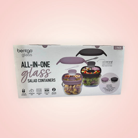 Bento Glass 2 Pack